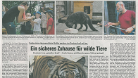 01. September 2012 (FLZ): Ein sicheres Zuhause für wilde Tiere